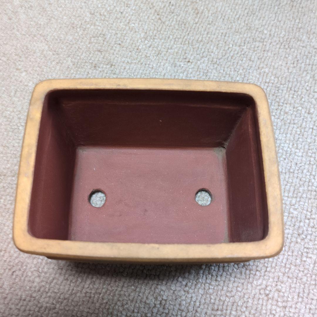 盆栽鉢　陶器 受け皿付き