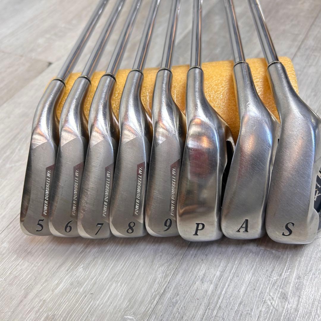 【メンズ右】ゼクシオ MP600 アイアンセット 5-9 PW AW SW