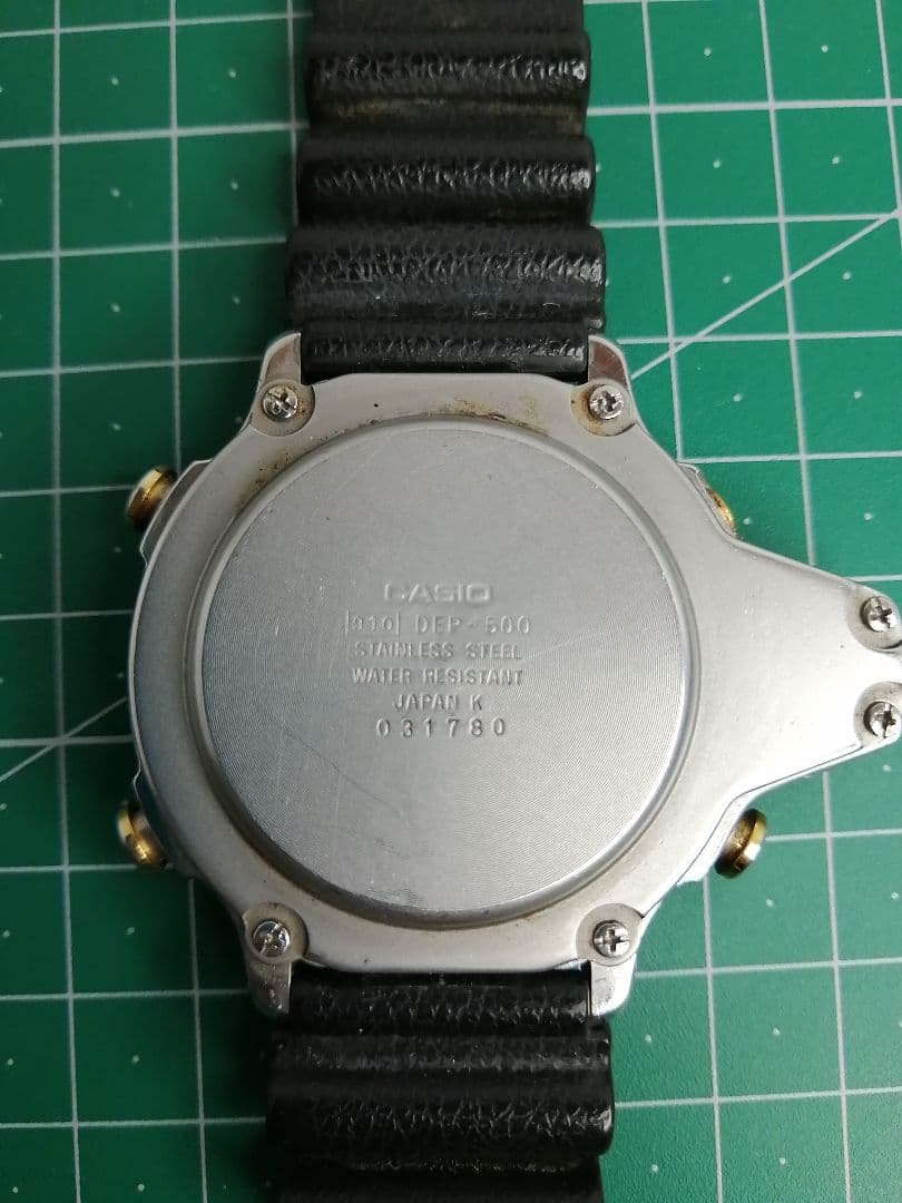 カシオ　潜水王　DEP-500 電池切れ　ジャンク　フロッグマン