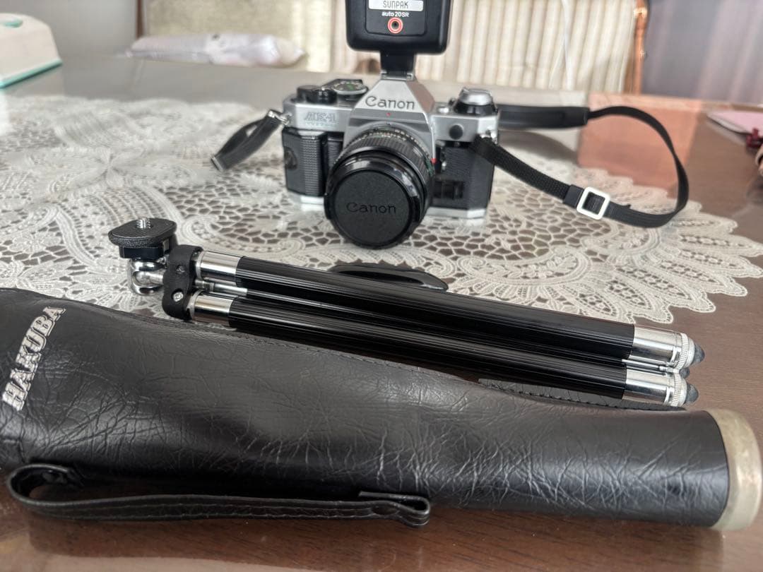 わ*ん様 Canon AE-1 Program 一眼レフカメラ、レンズ、ストロボ