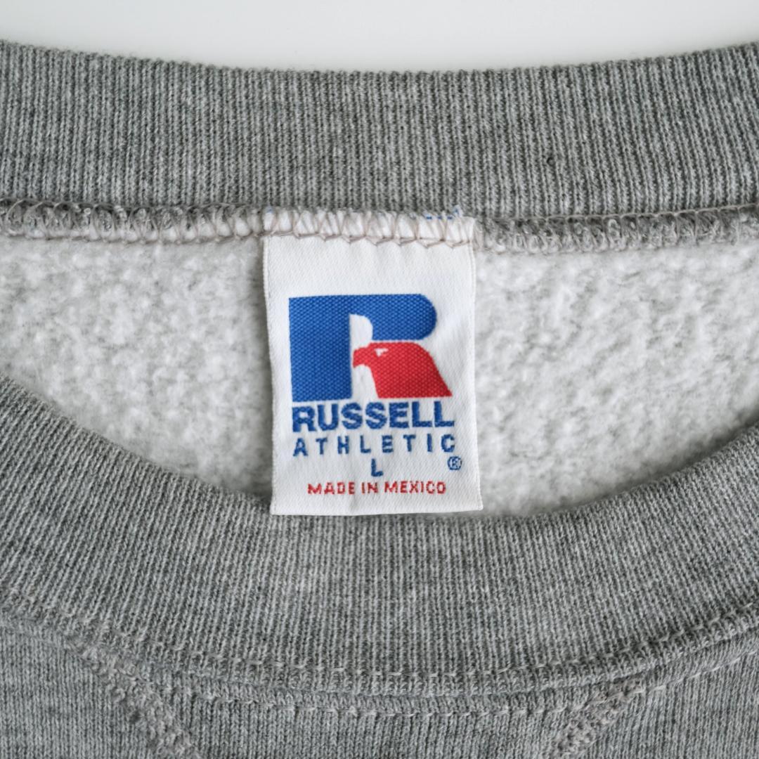 ラッセルアスレチック 00s メキシコ製 無地スウェット グレー L