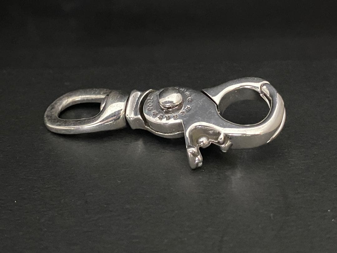 クロス ファンシー キーチェーン キーリング シルバー925 SILVER