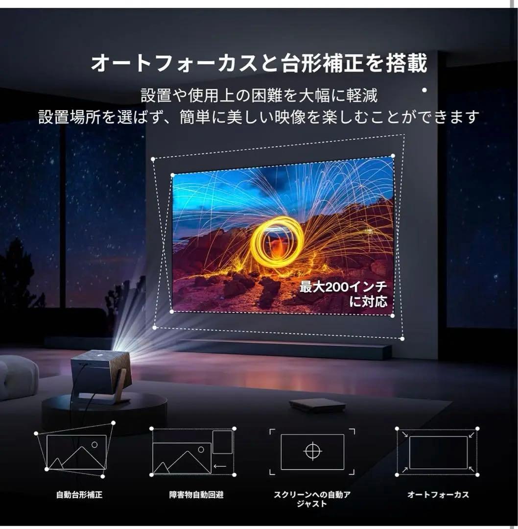 Bladecine Cube 600 プロジェクター 600ISO ルーメン