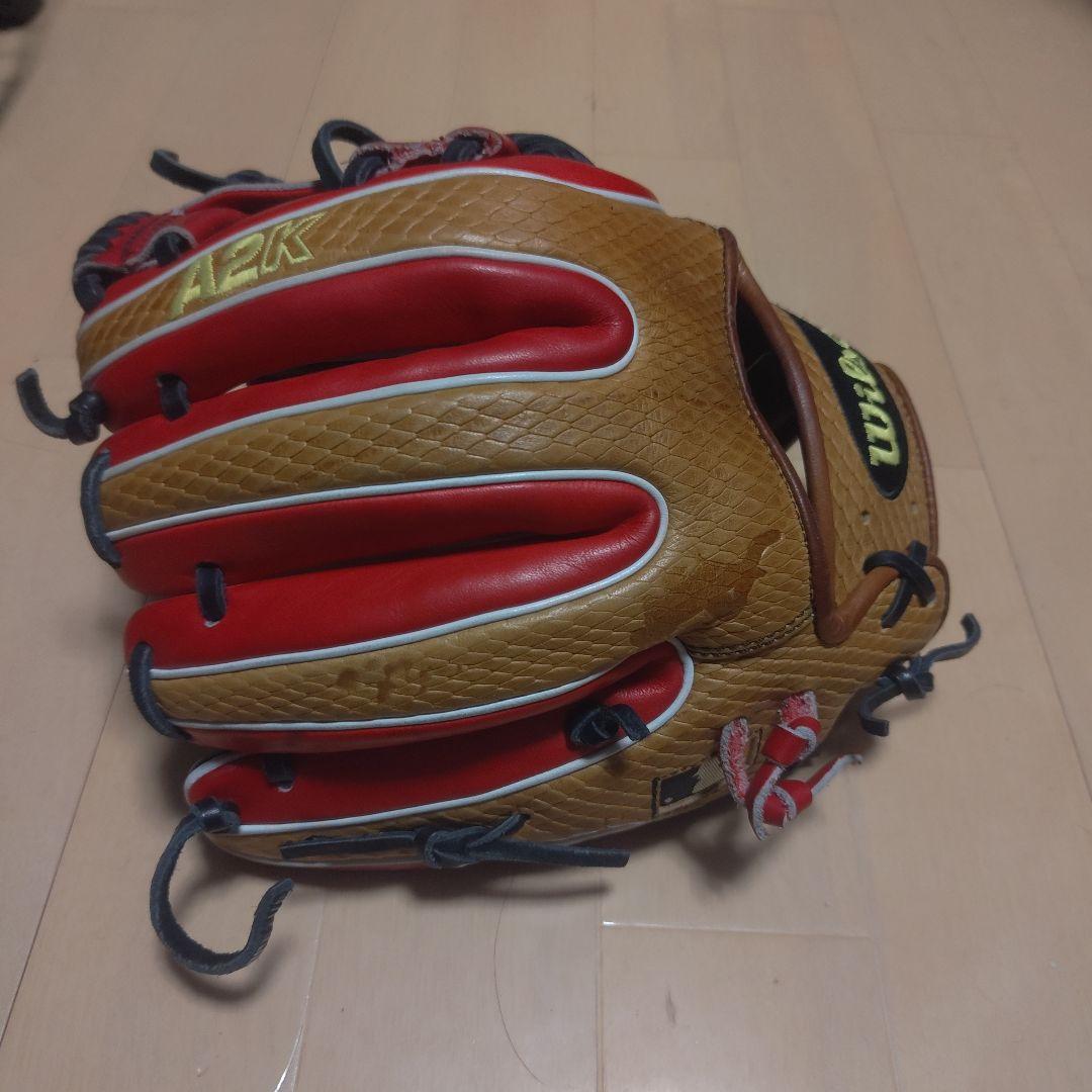 ウィルソンA2K DADDUDE 硬式グラブ 内野手用