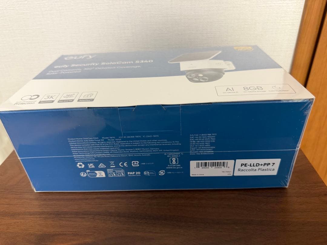 【新品未開封品】Anker eufy Security SoloCam S340