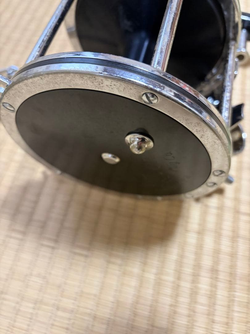 がまくえ　インパルス　70号　竿受けリールセット　美品