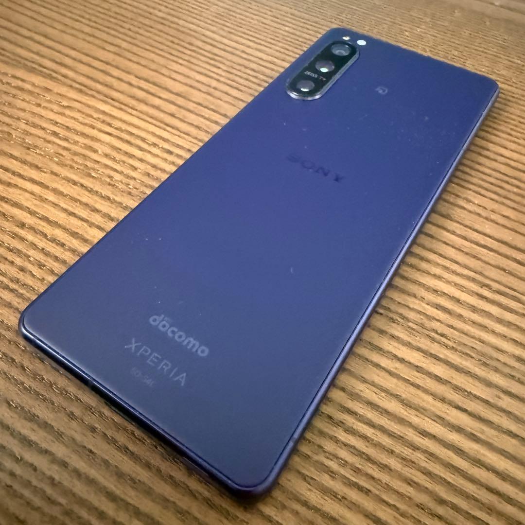 超美品 Xperia 5 IV 128GB SO-54C パープル スマホ 本体