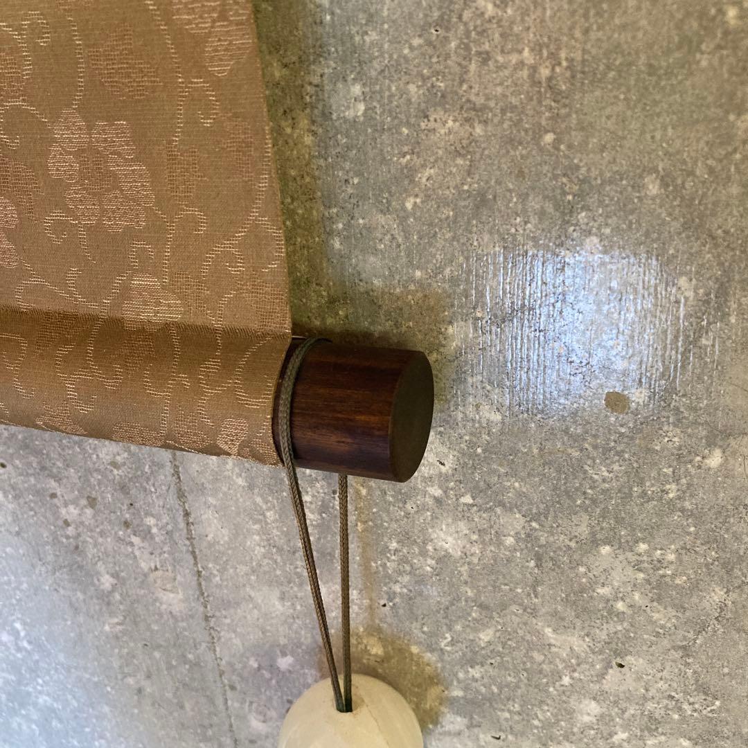 ☆掛軸☆宮本武蔵☆枯木鳴鵙図☆重要文化財☆風鎮セット【送料無料】