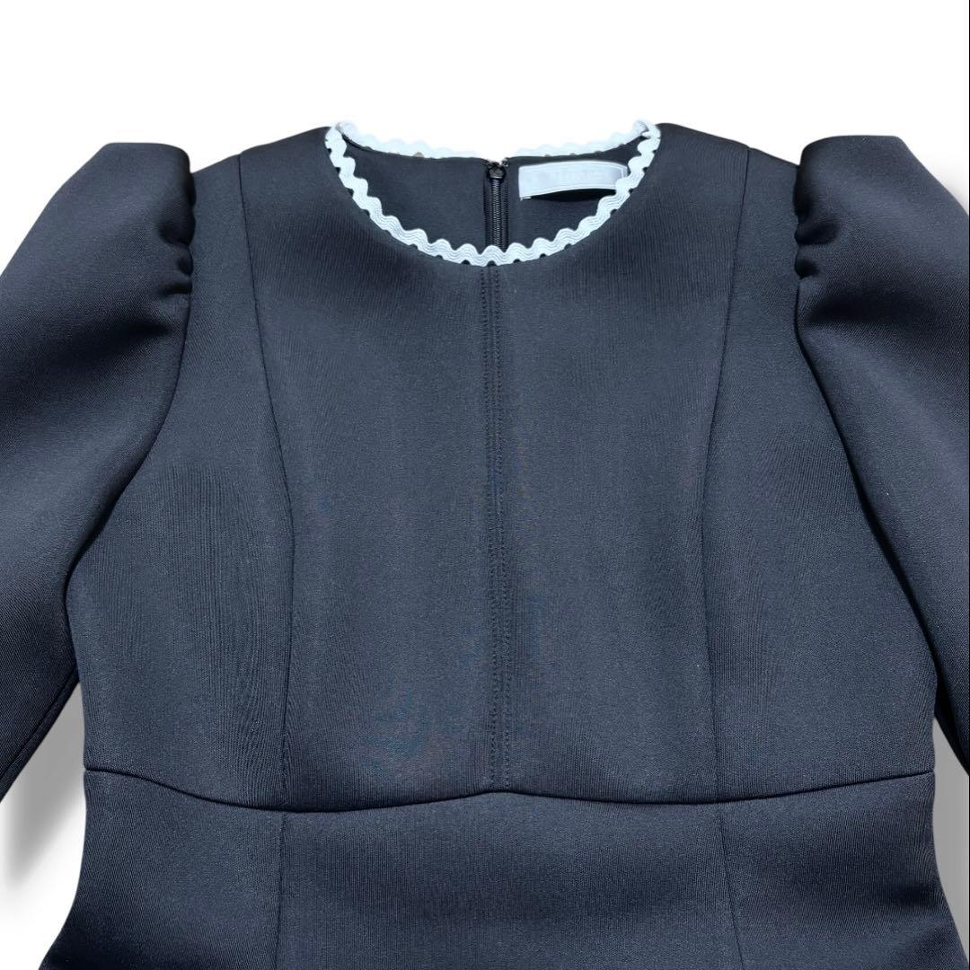 【新品未使用✨】CELFORD Aライン ワンピース Sサイズ ブラック