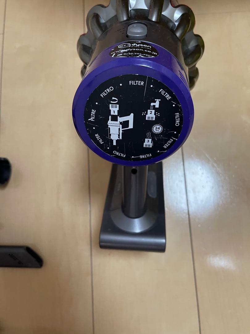 【美品】Dyson Cyclone V10 sv12エコーモード61分