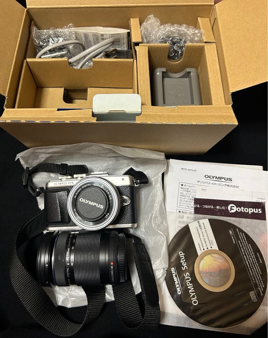 中古オリンパス PEN E-PL7 ダブルズームレンズキット