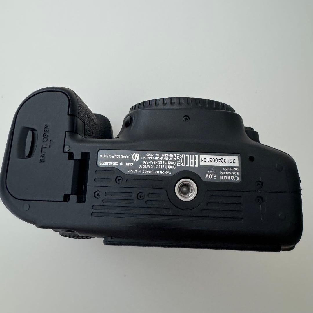 Canon EOS 80D ダブルズームキット 超美品 レンズ2本 キャノン