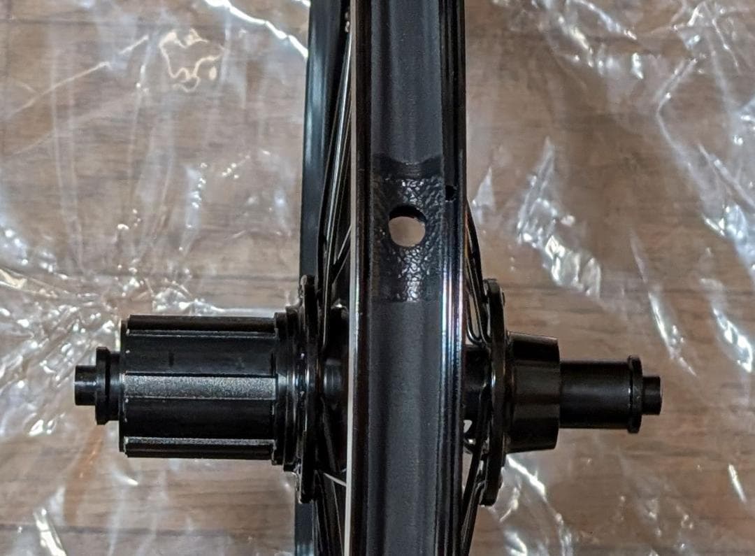 16インチ305 7-11s対応 完組ホイール 前74mm 後130mm