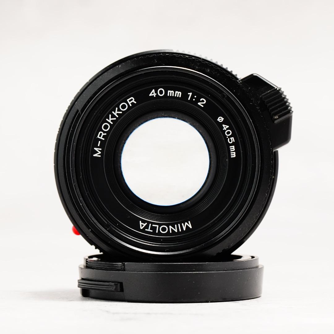 Minolta M-ROKKOR 40mm F2 ライカ Mマウント