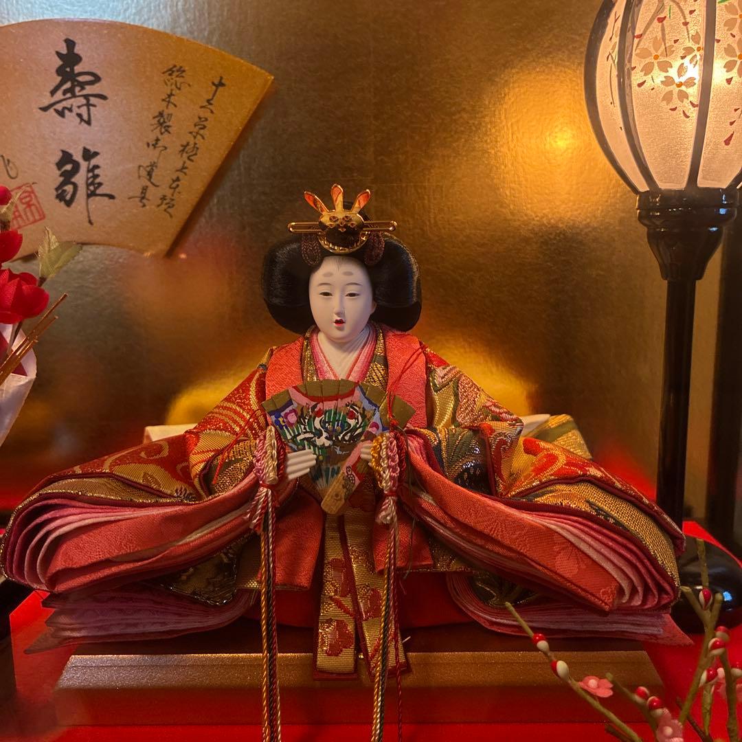 雛人形 親王飾り 京甫作