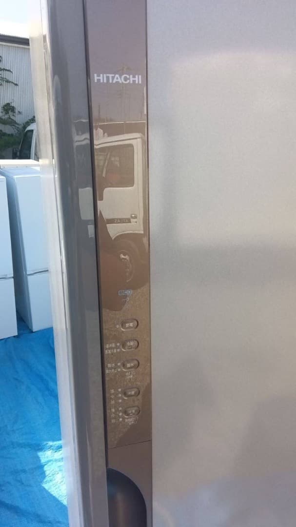 日立 3ドア 冷蔵庫 R-K38JV(T) 375L ライトブラウン