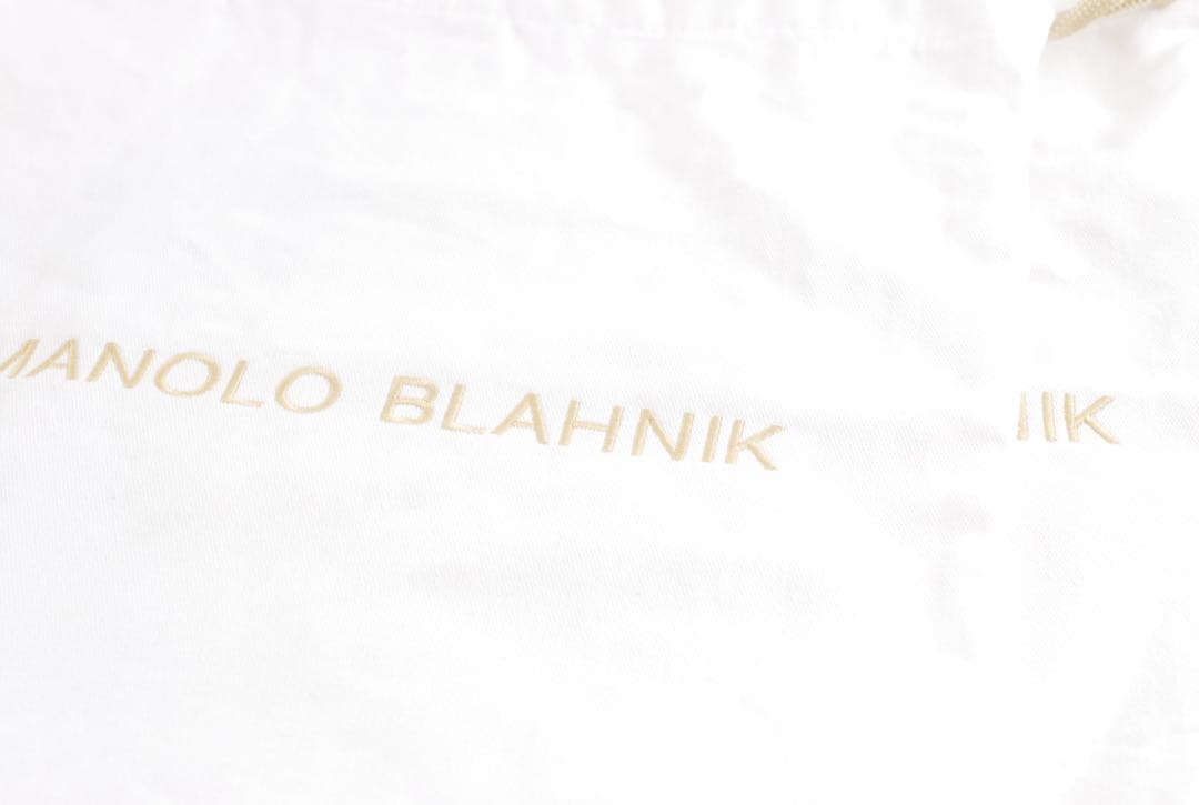 美品 マノロブラニク MANOLO BLAHNIK 23 50周年 ハンギシ