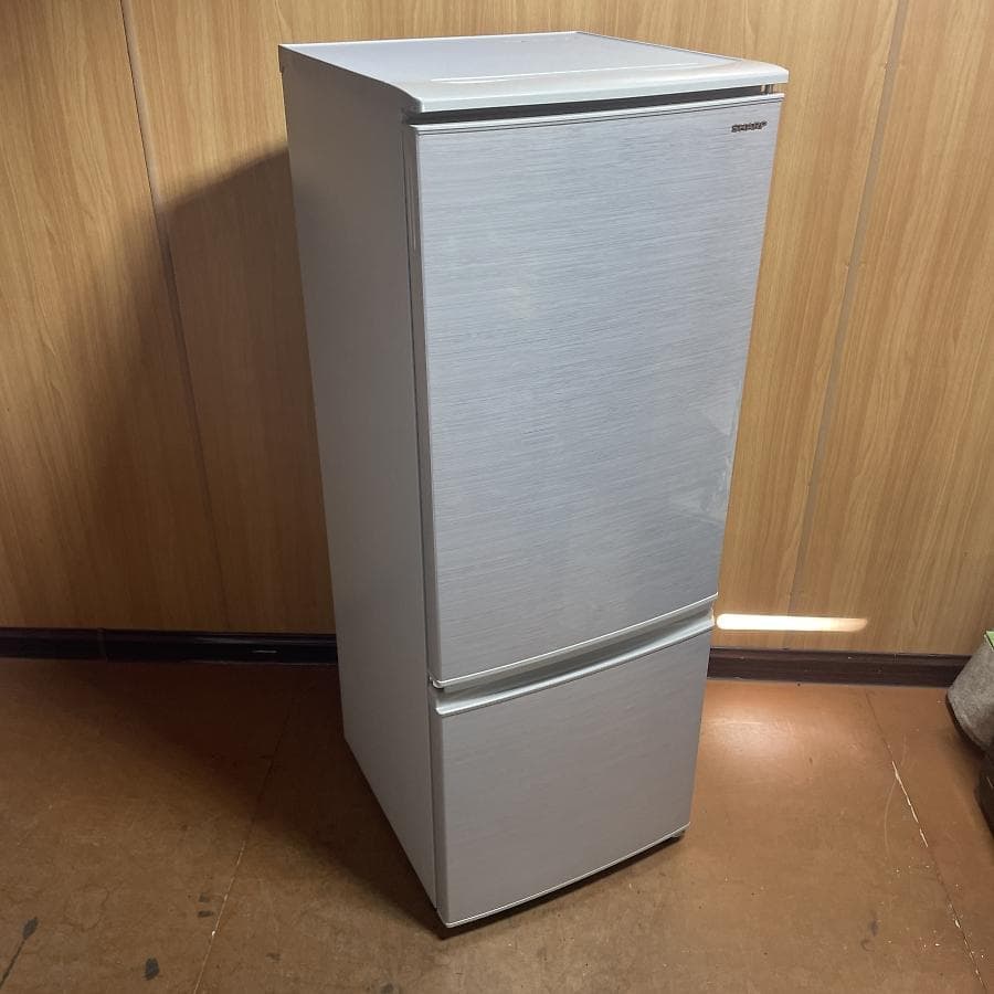 シャープ たっぷり167L 冷蔵庫 つけかえどっちもドア SJ-D17E-S