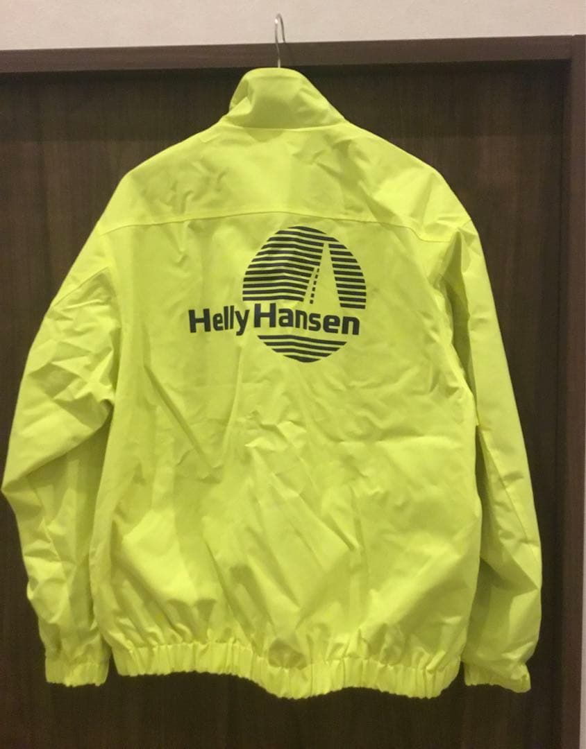 希少レア　Helly Hansen ネオンイエロー ナイロンジャケット