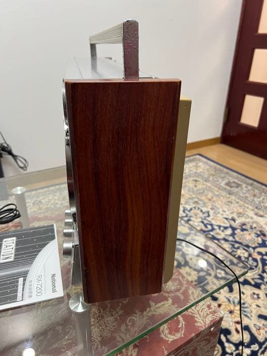 内蔵BLT変更可能ナショナル ラジカセRX-7200動作品 FMAM受信可 中古