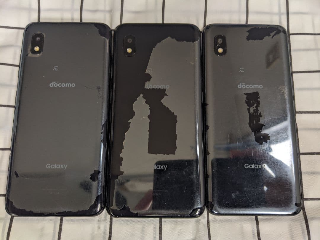 GalaxyA21SC-42A 64GB android11 Simフリー3台②