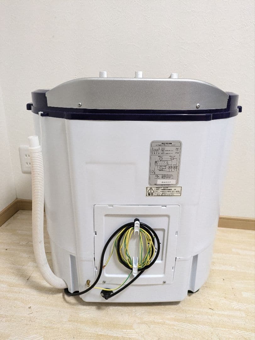 超美品 TOM-05h 二槽式洗濯機 洗濯3.6kg 脱水2kg 2024年製