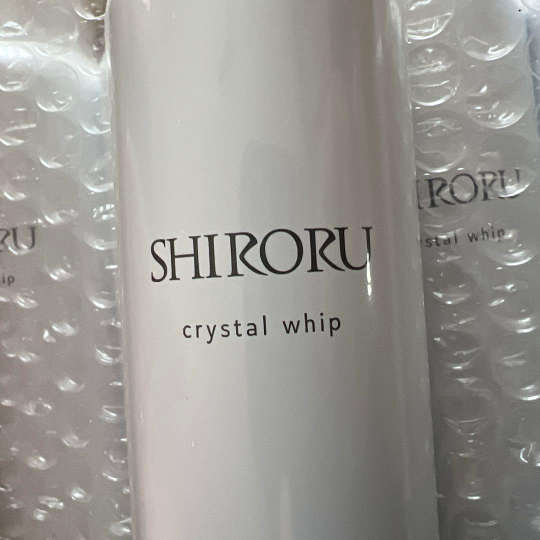 シロルクリスタルホイップ 洗顔料