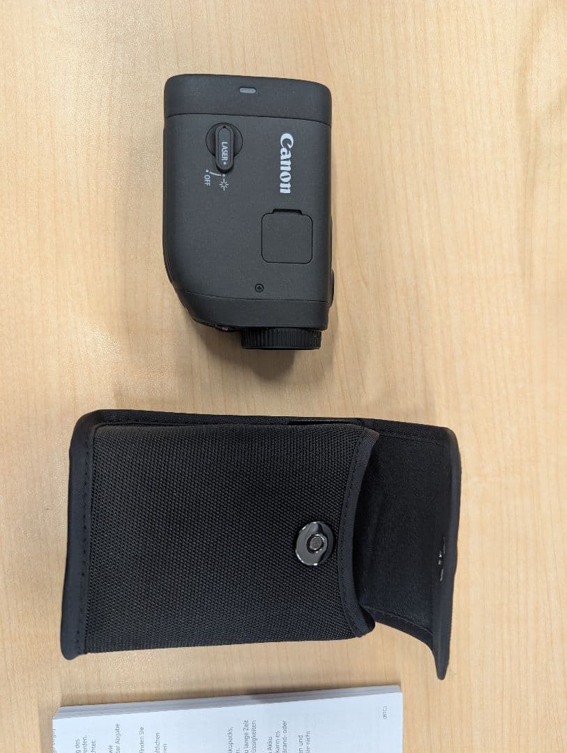 【中古美品】Canon ゴルフ用距離計 ケース付き