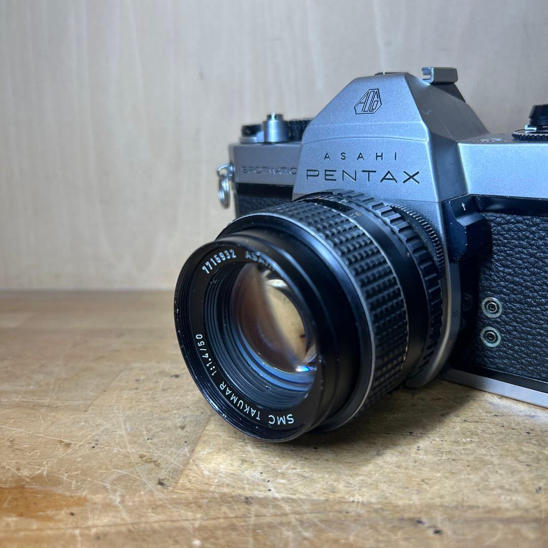 Pentax SPF+SMC Takumar 50 f1.4 完動ボディー極美品