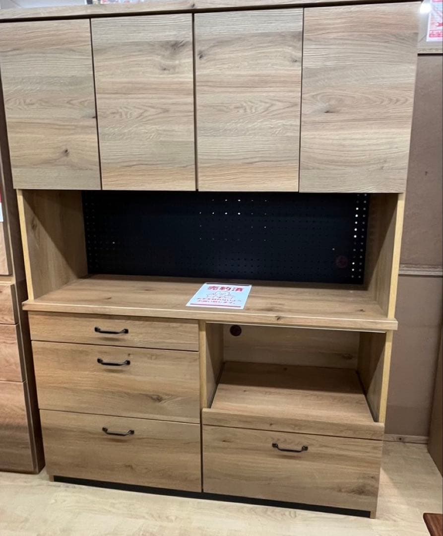 大阪市内直接引き取り限定　サマンサ　キッチン収納　オープンボード135