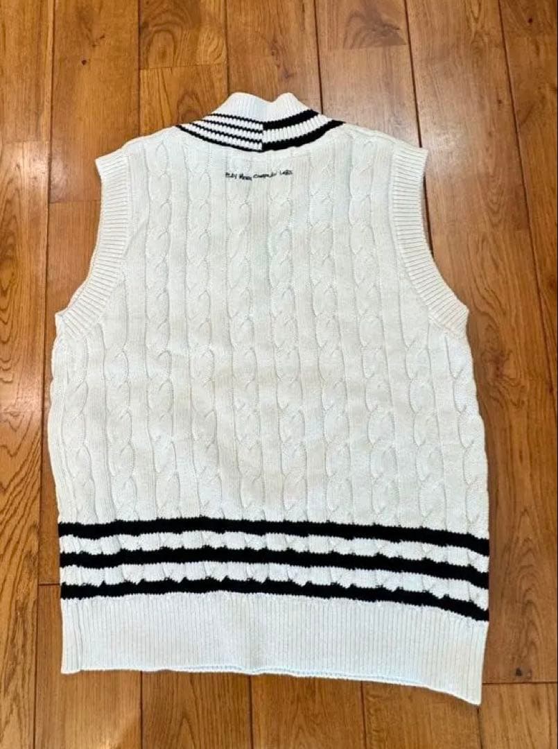 DEVERAUX GOLF デヴァローゴルフケーブルニットベスト