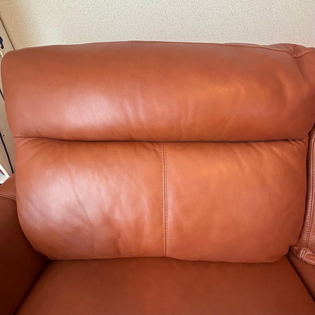 【直接引取りのみ】3人掛け 両電動 リクライニングソファ(アネーロ SK BR)