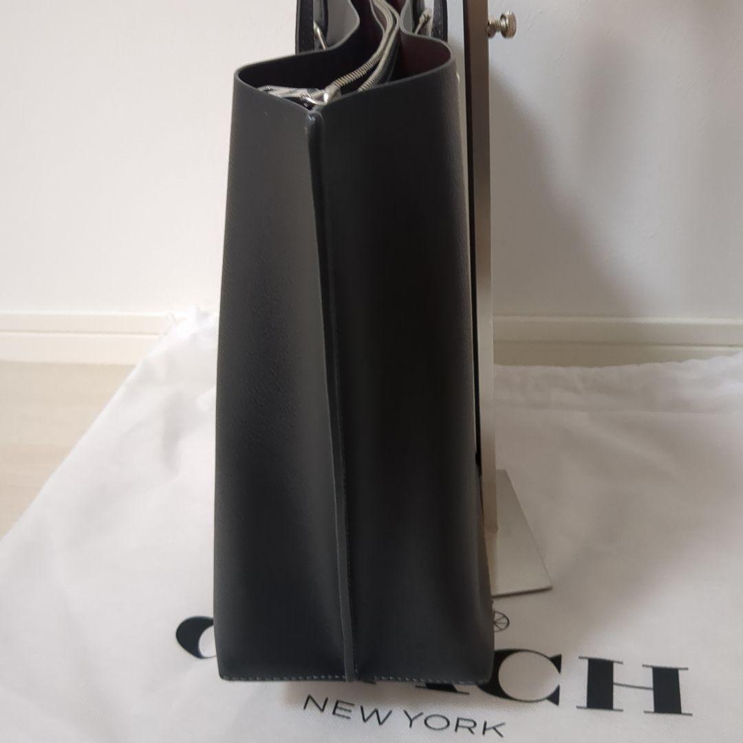 【極美品】COACH　モリー トート バッグ　ブラック CV968