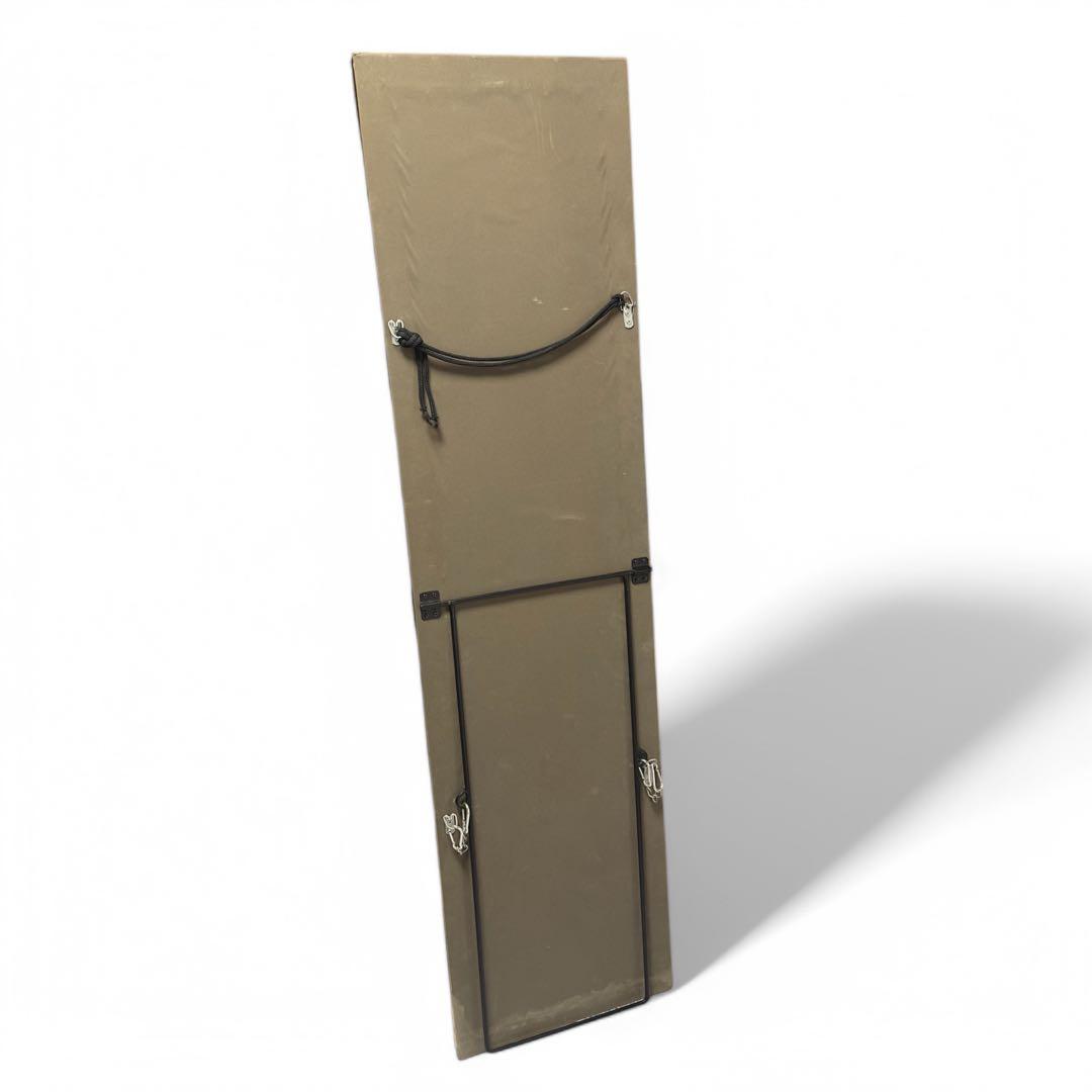 アンティーク調 ゴージャス ミラー 全身 姿見 立掛け 幅41cm