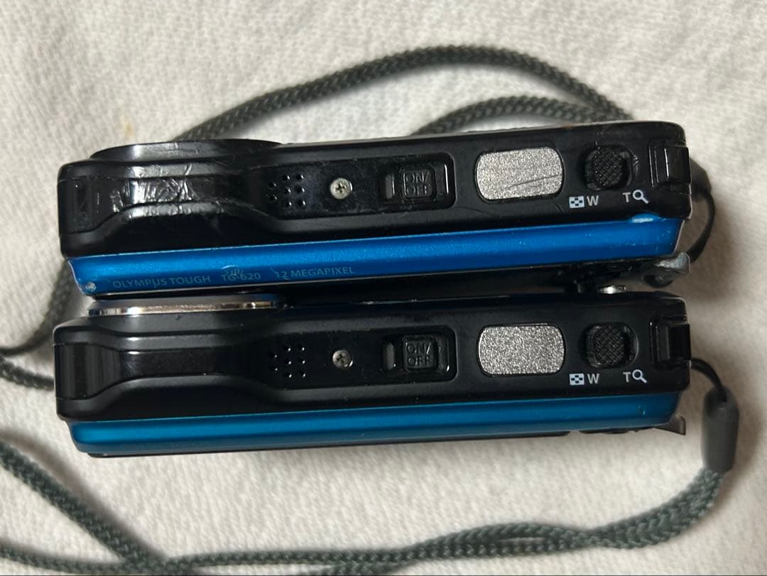 OLYMPUS防水デジカメTG-625 TG-620 2点セット　ジャンク扱い品