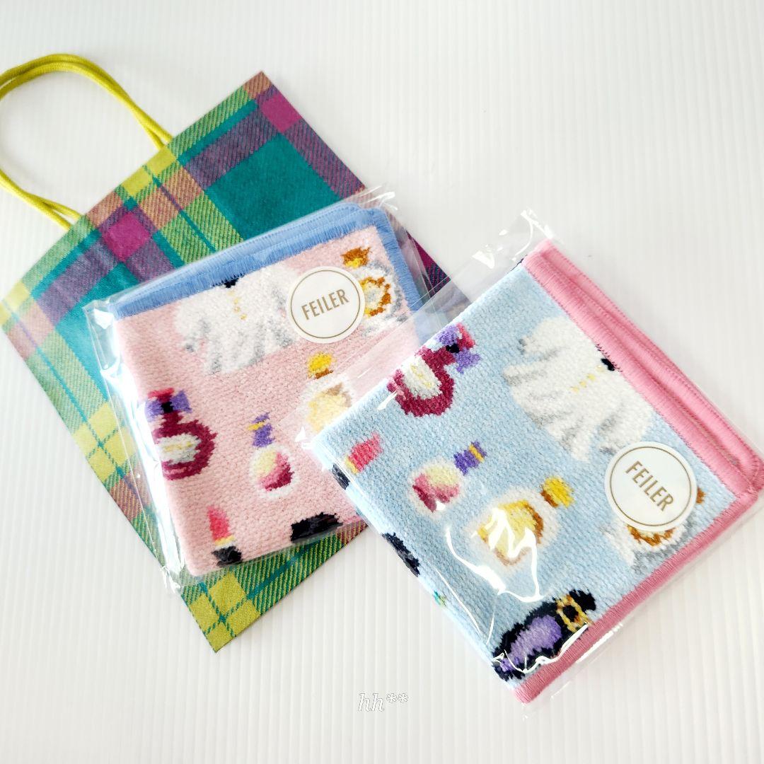 【専用】フェイラー 伊勢丹 羽田空港 オリジナル ハンカチ 2色 計3枚