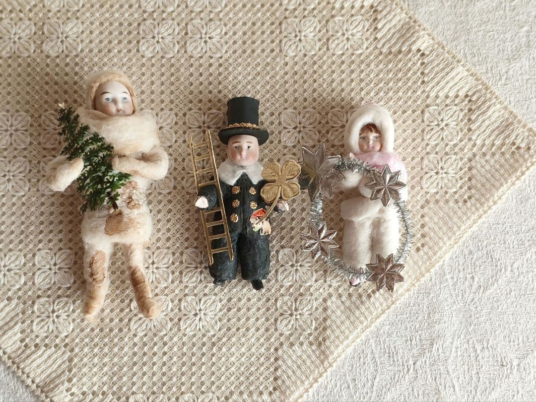 【ひまわり さま】christmas doll ୨୧ 星のシルバーリースと女の子