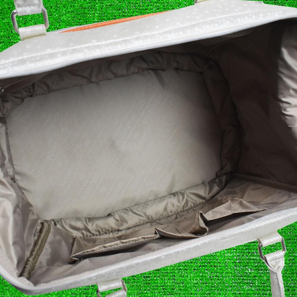 b*y様 ＭＵ.SPORTS ミエコウエサコ 大判トートバッグ【パールホワイト】