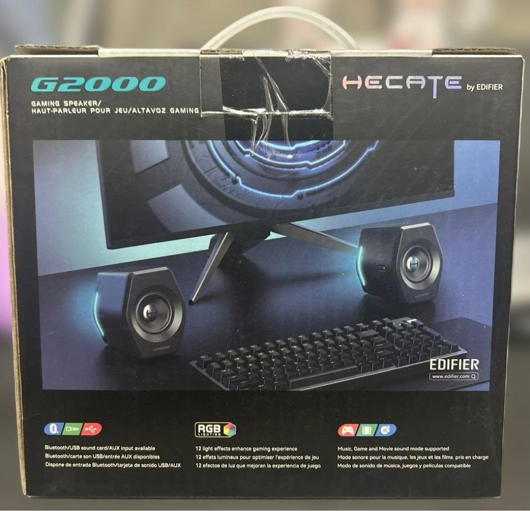 Edifier G2000 ゲーミング スピーカー　小型 2台一組
