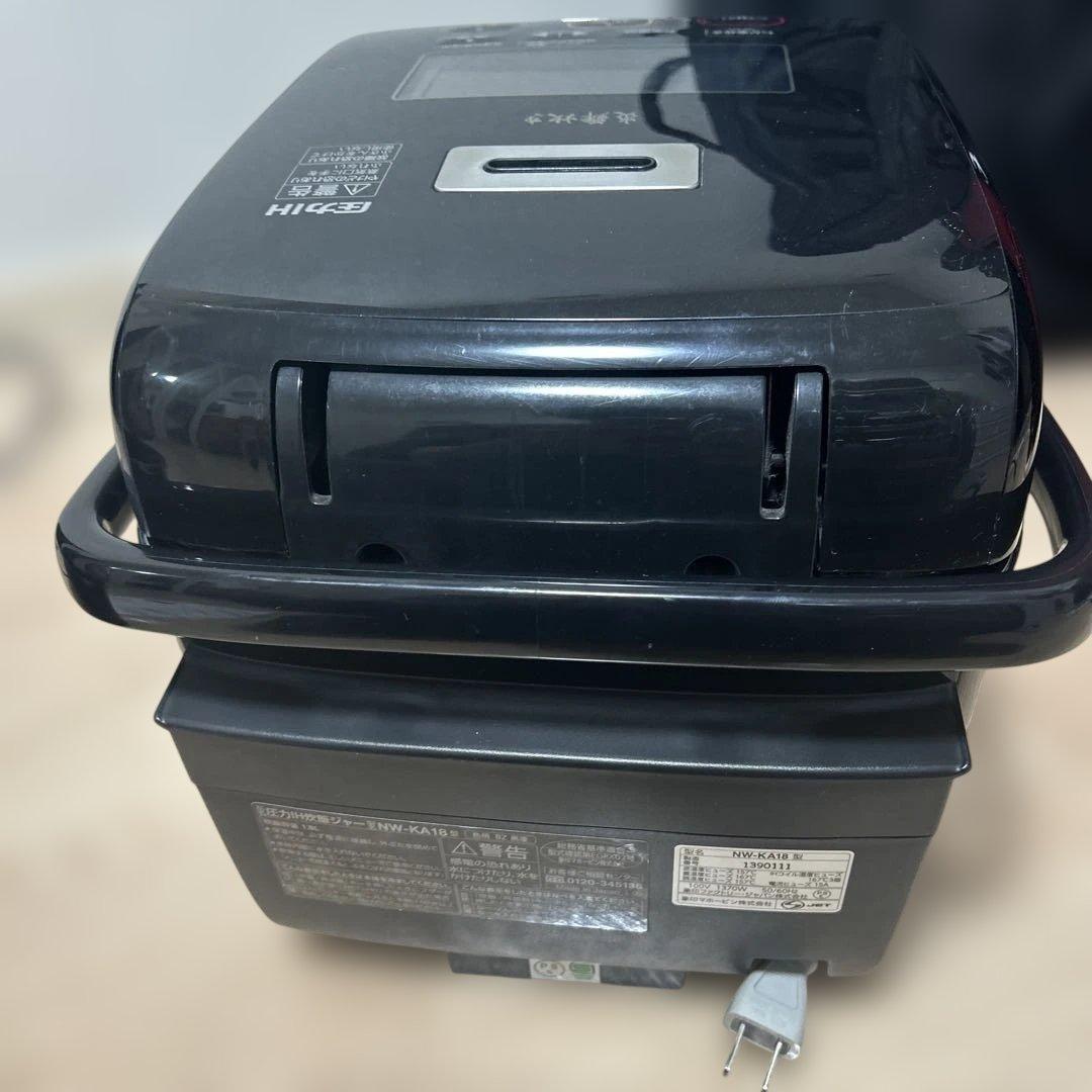 美品✨象印 炎舞炊き NW-KA18 1升炊炊飯器 保証書付 19年製