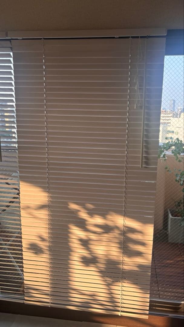 ニトリ 木製ブラインド　ヴェント　2個セット