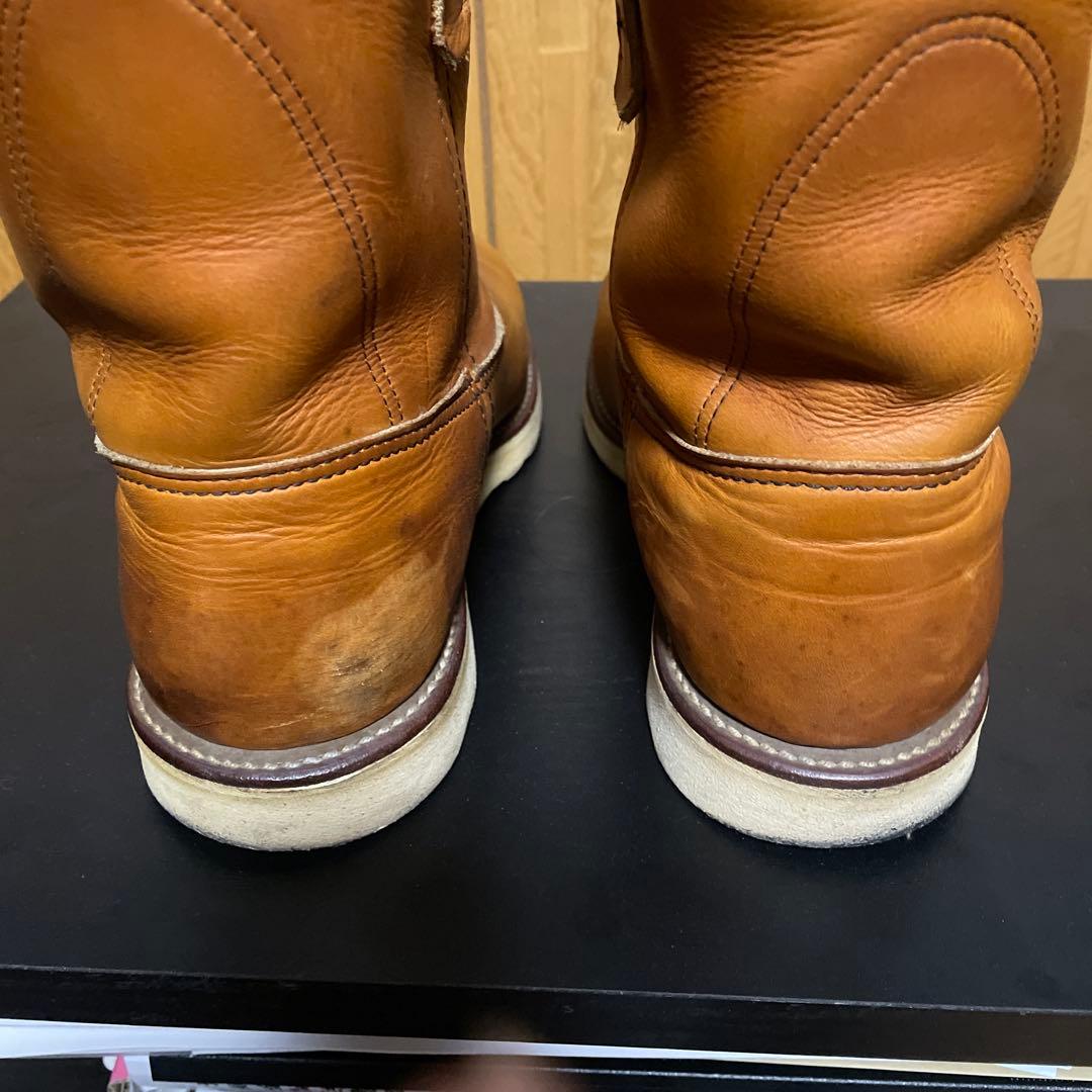 ま*た様 レッドウィング　ペコスブーツ 9E 緑犬タグ