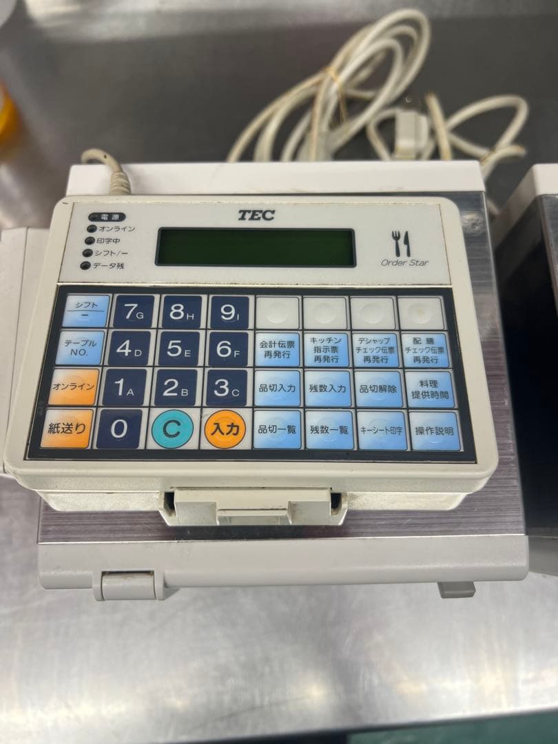 【中古】TEC/東芝テックQT-200 POSレジシステム一式