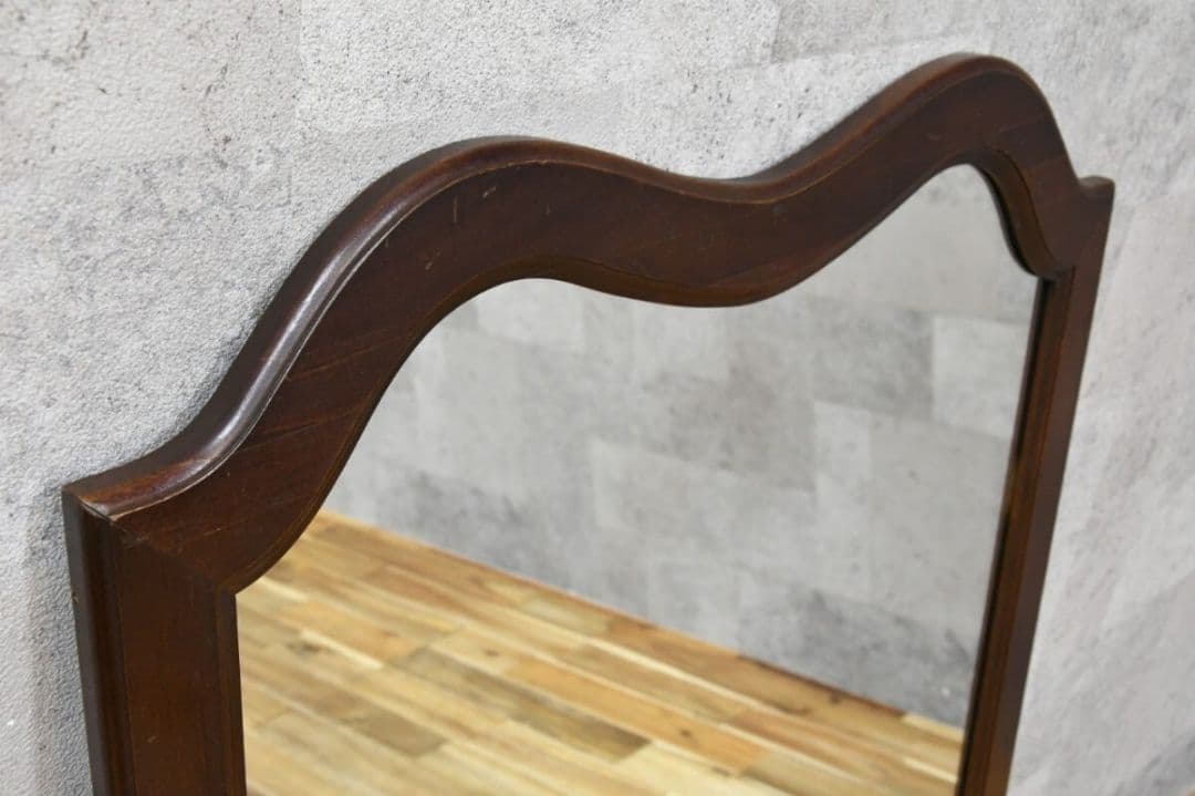 tr07133 アメリカ製 立て掛けミラー クラシック 鏡 置き型 大型 姿見