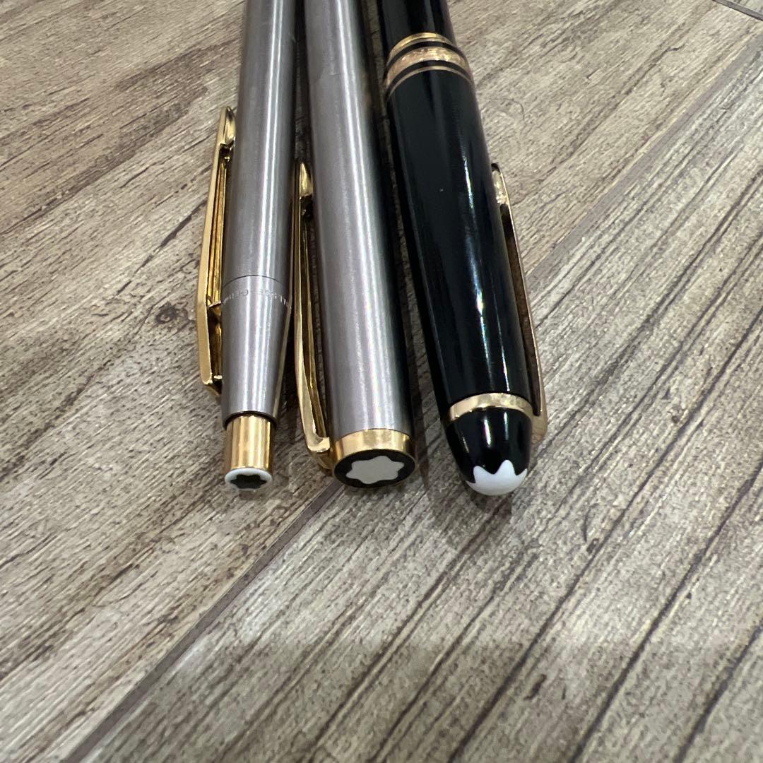 Montblancモンブラン 万年筆 シャープペンシル ボールペン3本セット