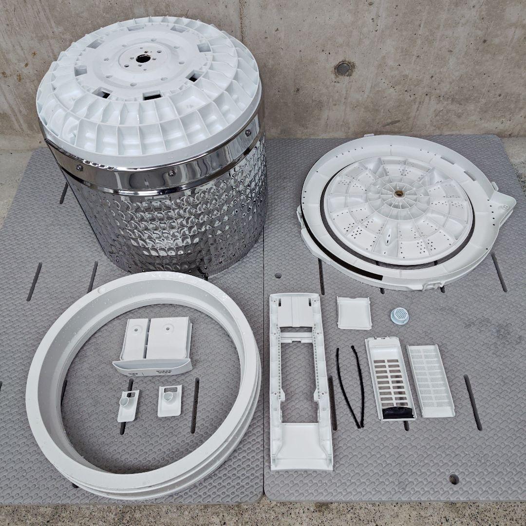 ELSONIC EHX55DD ノジマプライベートブランド 分解洗浄済み洗濯機