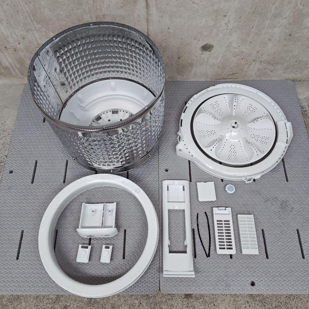 ELSONIC EHX55DD ノジマプライベートブランド 分解洗浄済み洗濯機