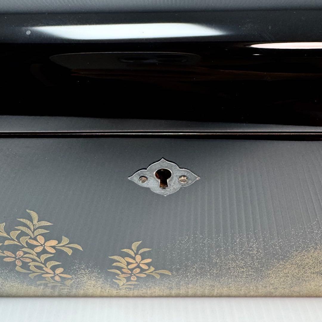 希少 未使用 輪島塗 宝石箱 宝物箱 鍵付き 漆器 伝統工芸 輪島漆器