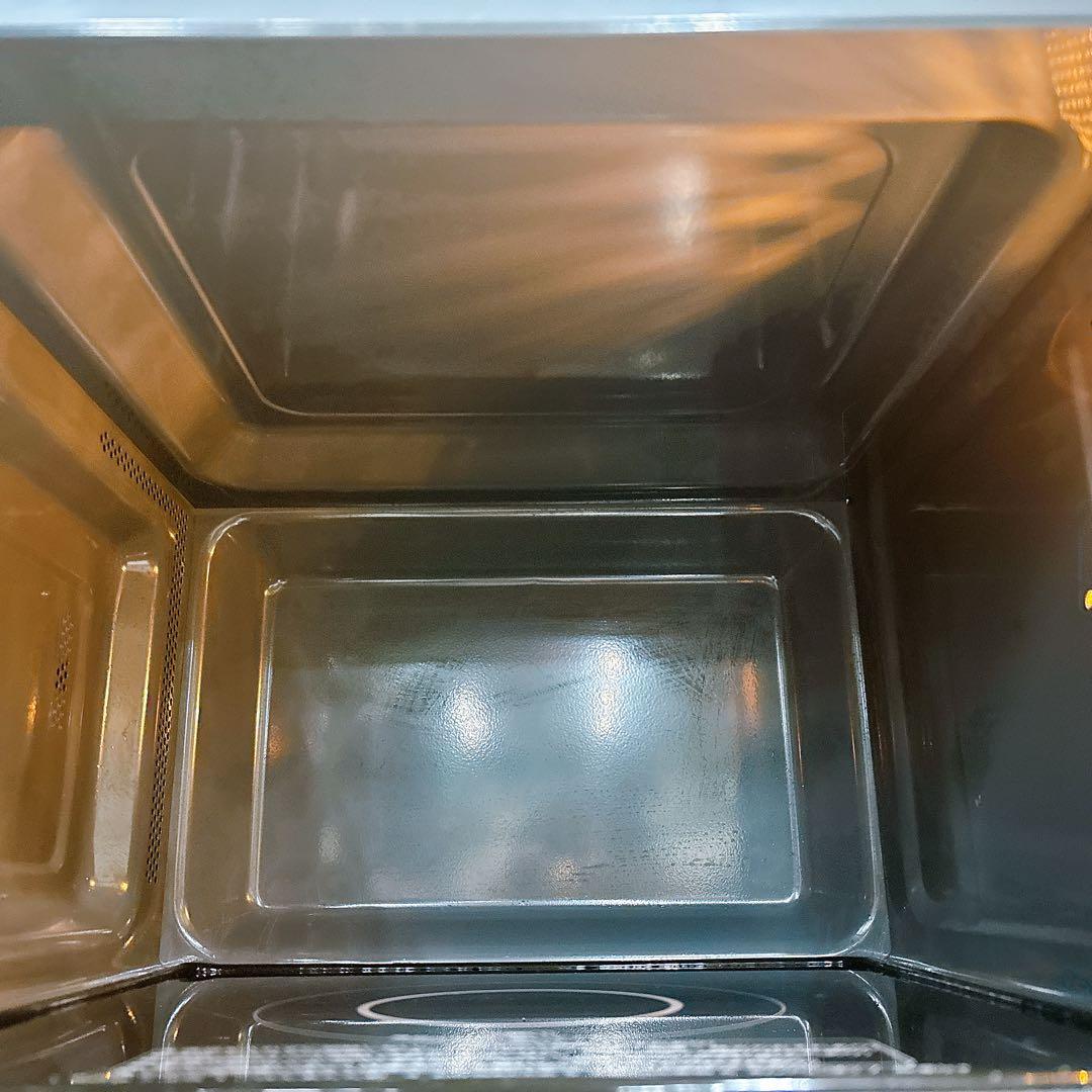 2025年製 山善 簡単シンプル電子レンジ フラット