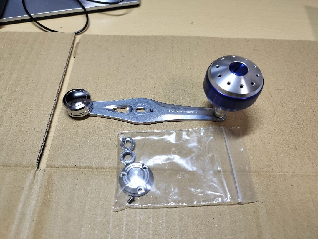 夢屋　パワーバランスハンドル　65mm アルミノブ　SHIMANO シマノ